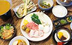 里山の旬のお料理